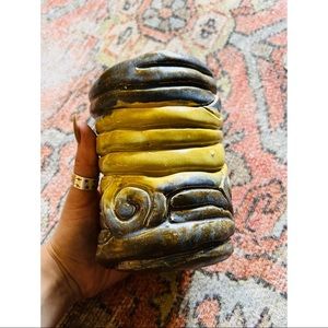 Handmade Glazed Pottery Vase